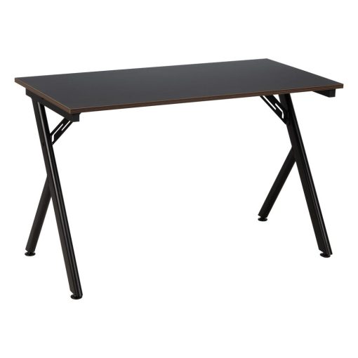 Secretária Preto Mdf-Metal 120 X 60 X 75 Cm - Image 8