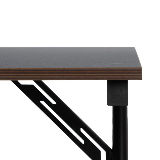 Secretária Preto Mdf-Metal 120 X 60 X 75 Cm - Image 3