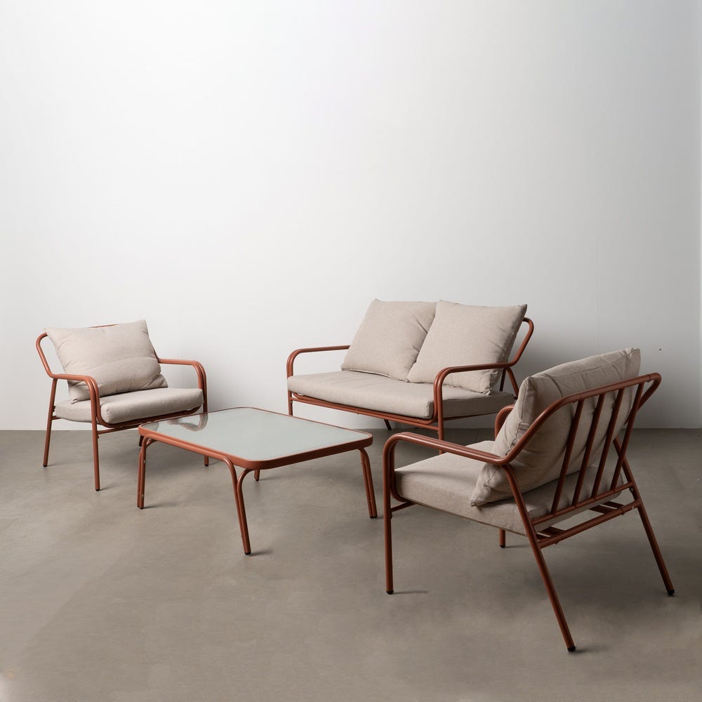 Set Exterior Jardim Terracota Aço 1 Cm - Image 12