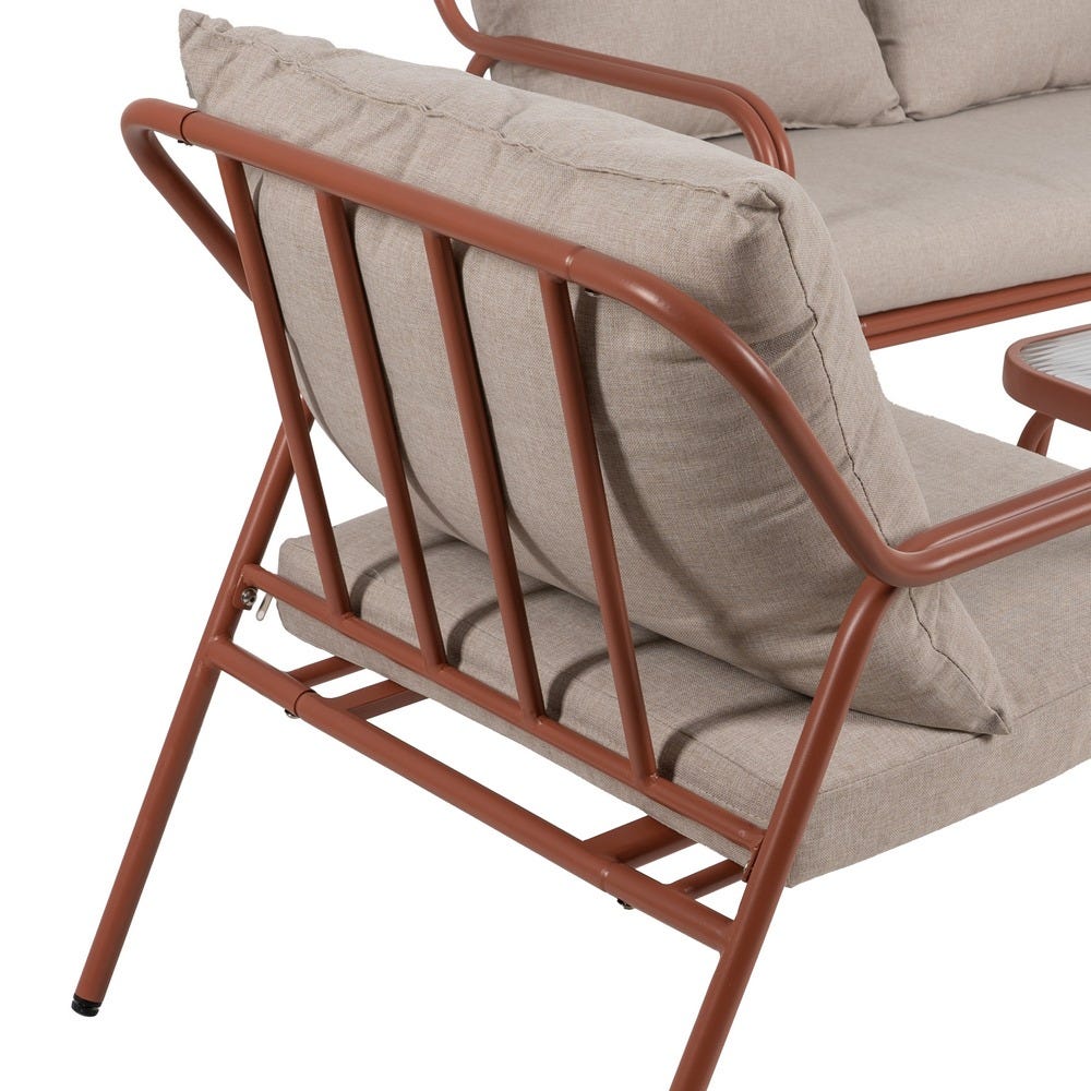 Set Exterior Jardim Terracota Aço 1 Cm - Image 6