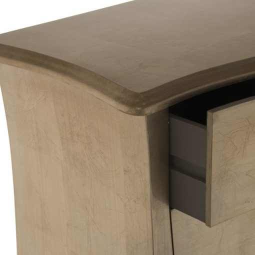 Sifonier  com 5 Gavetas Madeira Champagne 48x36x100cm, Madeira: Abeto+dm - Image 5