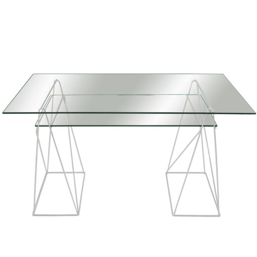 Suporte Para Mesa Metal Branco 49x31x74cm (2 unidades) - Image 3