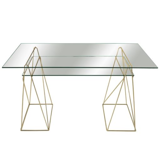 Suporte Para Mesa Metal Dorado 49x30,5x74cm (2 unidades) - Image 3