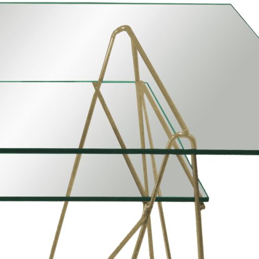 Suporte Para Mesa Metal Dorado 49x30,5x74cm (2 unidades) - Image 4