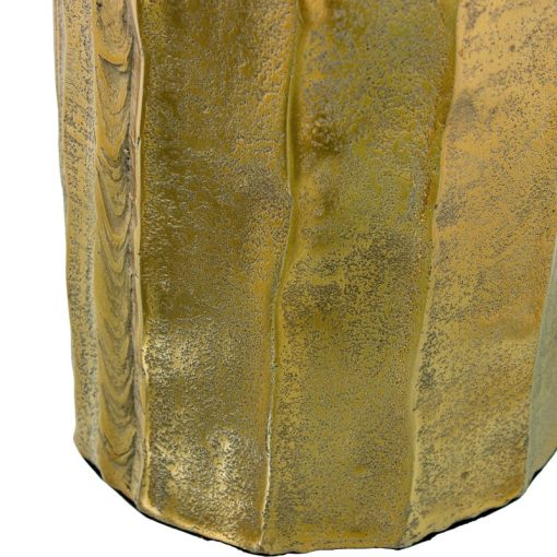 Vaso Aluminio Ouro 14x13x36cm - Image 3