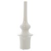 Vaso Cerâmica Branco 54cm 19x54cm