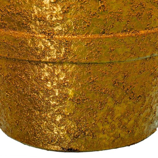 Vaso Cerâmica Dourado 34x80cm - Image 4