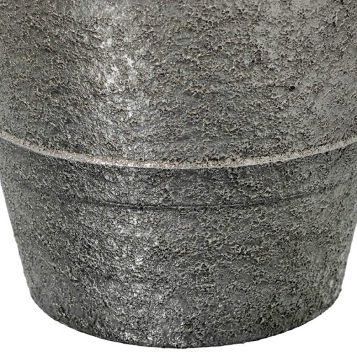 Vaso Cerâmica Prateado 34x80cm - Image 3
