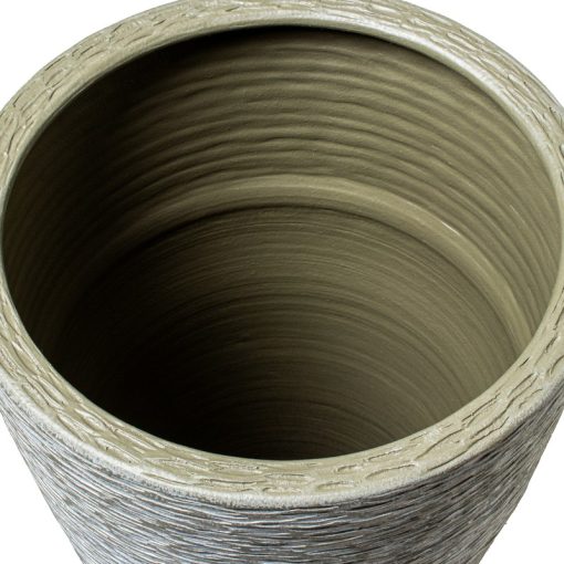 Vaso Cerâmica Verde 36x60cm Base:20cm - Image 2