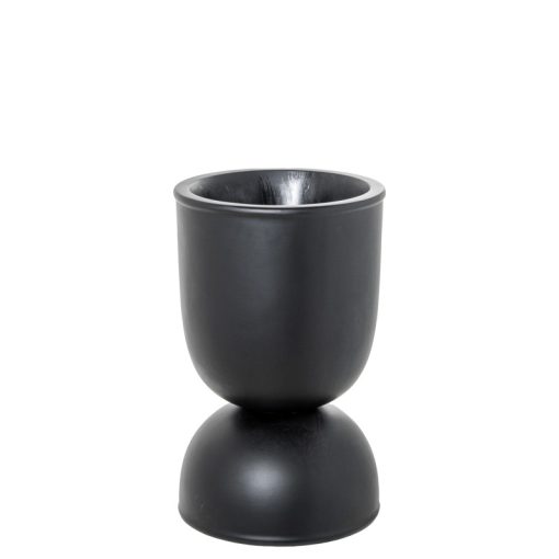 Vaso De Cerâmica Preta  37x59cm - Image 2
