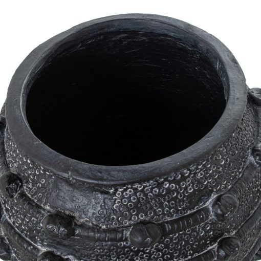 Vaso De Cerâmica Preto - Image 5