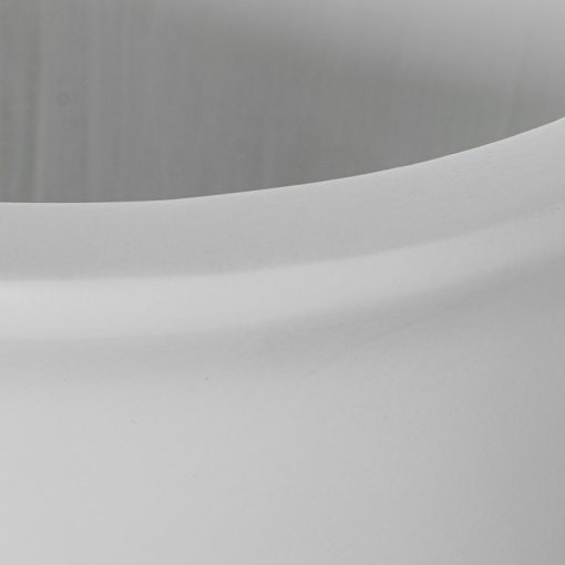 Vaso Em Cerâmica Branca  37x59cm - Image 6