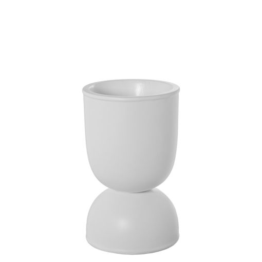 Vaso Em Cerâmica Branca  37x59cm