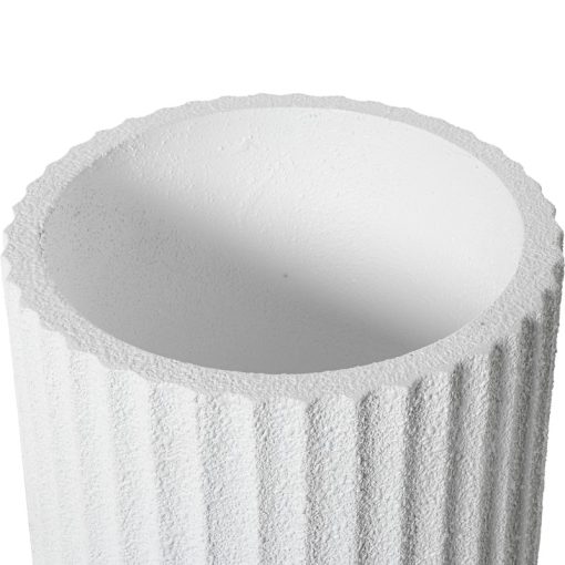 Vaso Em Cerâmica Branca  45x90cm - Image 2