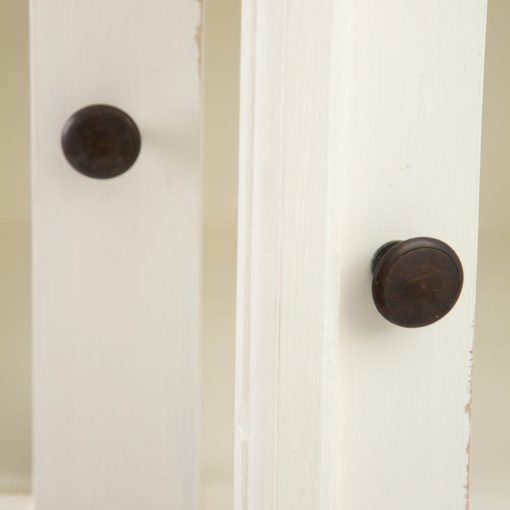 Vitrine Roto Branco Mindi Madeira Room 100 X 40 X 200 Cm - Image 7