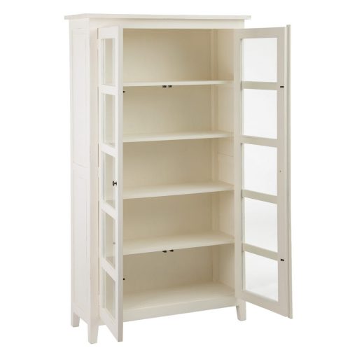 Vitrine Roto Branco Mindi Madeira Room 100 X 40 X 200 Cm - Image 14