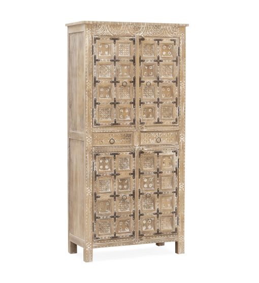 Armário Alhambra 2 Gavetas 4 Portas 90 x 45 x 192