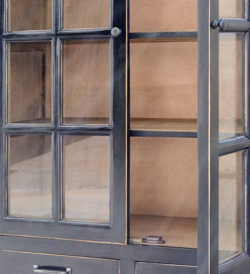Vitrine em madeira de pinho 100 x 45 x 205 - Image 5