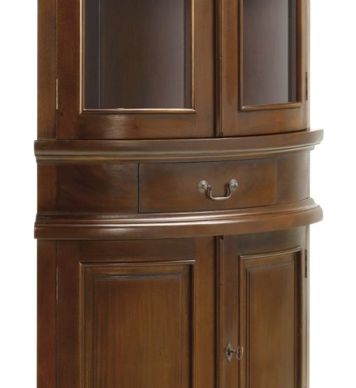 Vitrina de canto de mogno 50 x 60 x 190 - Image 2