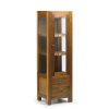 Armário Expositor Estrela 2 Gavetas 1 Porta 2 Prateleiras 40 x 35 x 135