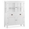 Armário Expositor Everest 2 Gavetas 4 Portas 2 Prateleiras 110 x 40 x 145