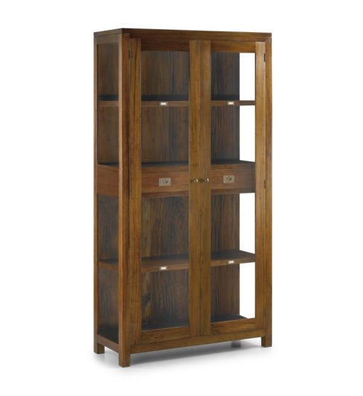 Armário Expositor Flamingo 2 Gavetas 3 Prateleiras 100 x 40 x 190