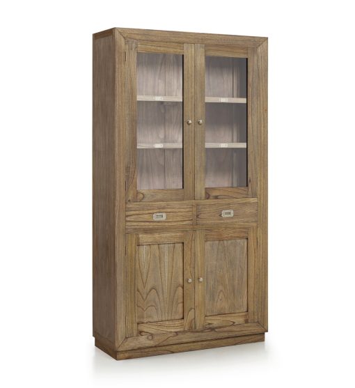 Armário Expositor Merapi 2 Gavetas 4 Portas 100 x 40 x 190