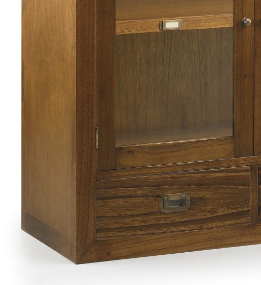 Combi - Vitrina auxiliar em mindi 90 x 35 x 90 - Image 2
