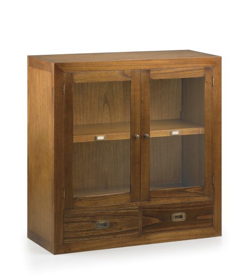 Combi - Vitrina auxiliar em mindi 90 x 35 x 90 - Image 5