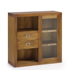 Armário Expositor Star Combi Direito 2 Gavetas 1 Porta 90 x 35 x 90