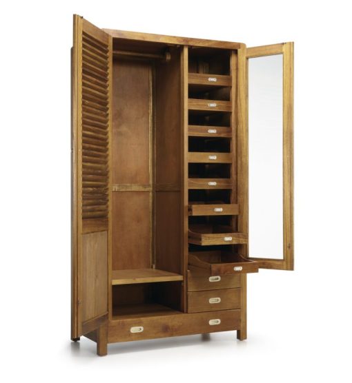 Guarda-roupa em mindi 105 x 55 x 200 - Image 2