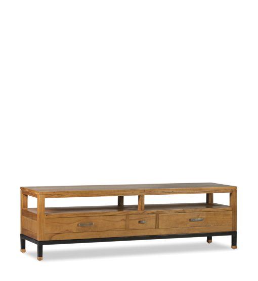 Armário Tv Madhu 2+1 Gavetas 2 Furos 150 x 40 x 45