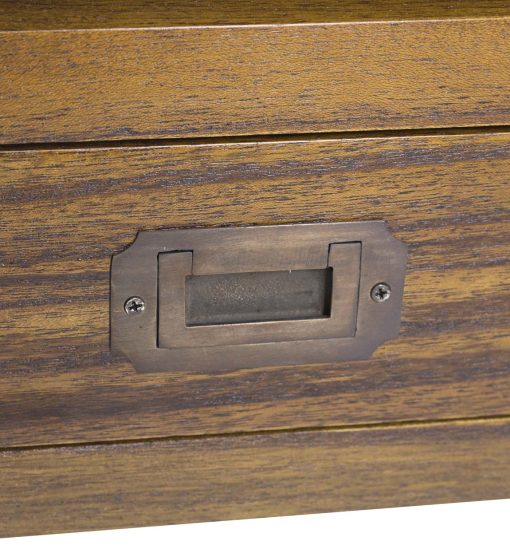 Móvel TV em mindi com 2 gavetas 130 x 40 x 40 - Image 2