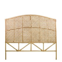 Cabeceira de rattan 160 x 4 x 140