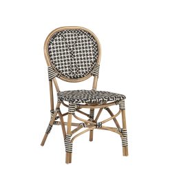 Cadeira Bistro Preta 52 x 56 x 92