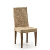 Cadeira De Círculos Rattan Banana 46 x 50 x 100