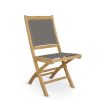 Cadeira De Jardim Dobrável Em Tela 45 x 60 x 90