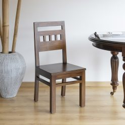 Cadeira de mogno 45 x 46 x 98