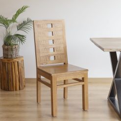 Cadeira em mindi 45 x 55 x 100