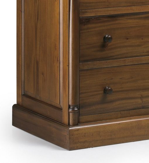 Cómoda de mogno com detalhes entalhados 105 x 55 x 110 - Image 2