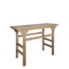 Consola De Teca Natural 120 x 40 x 80