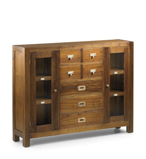 Consola Estrela 3+4 Gavetas 2 Portas 115 x 27 x 90