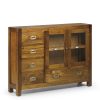 Consola Estrela 5 Gavetas 2 Portas 107 x 27 x 80