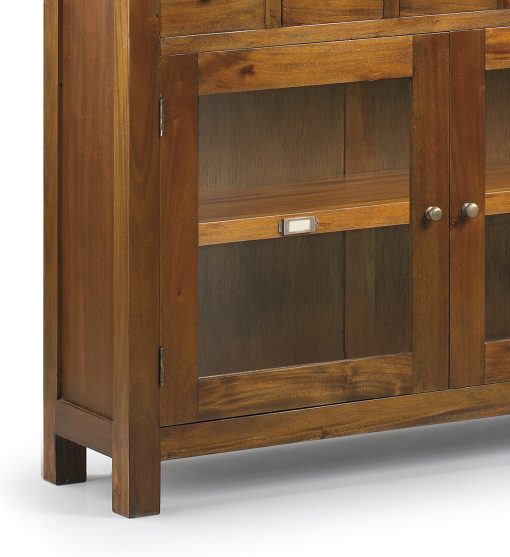 Consola de mogno com acessórios de bronze 100 x 27 x 83 - Image 2