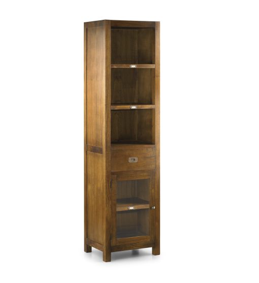 Estante Estrela 1 Gaveta 1 Porta 3 Prateleiras 50 x 40 x 190