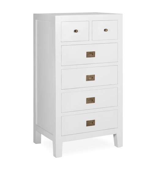 Everest Cómoda Estreita De 6 Gavetas 60 x 45 x 110