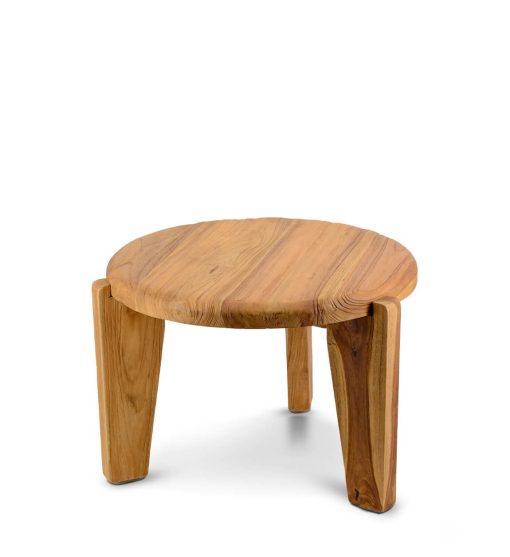 Mesa lateral de teca 50 x 50 x 37 - Image 4