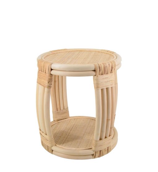 Mesa de centro de rattan 44 x 44 x 46 - Image 3