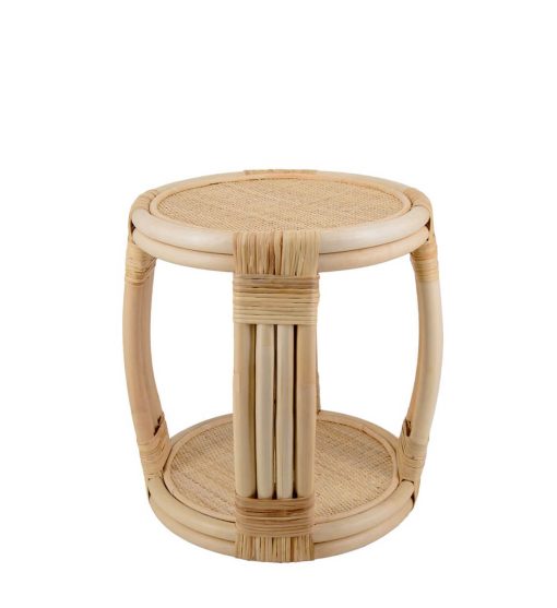 Mesa de centro de rattan 44 x 44 x 46 - Image 4