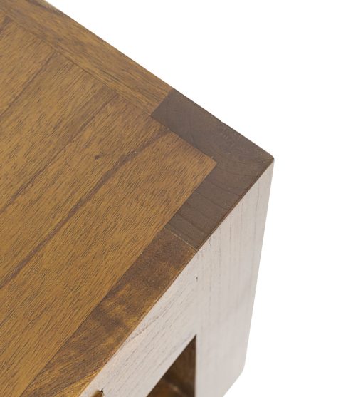 Mesa de centro em mindi 60 x 60 x 40 - Image 3